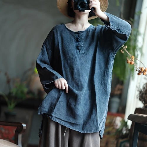 تيشيرت بأكمام واسع