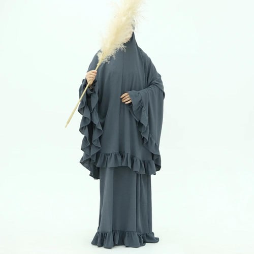 طقم عباية مع تنورة