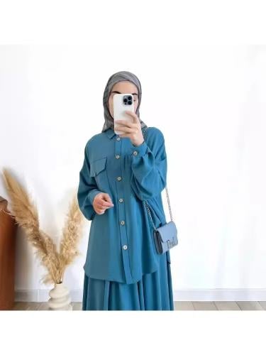 طقم تنورة وقميص