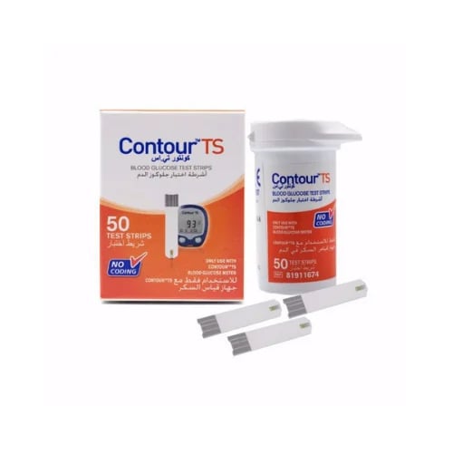Blood sugar test strips Contour TS