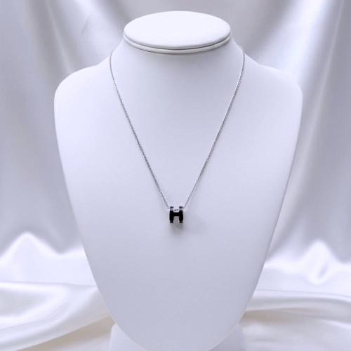 HERMS black necklace