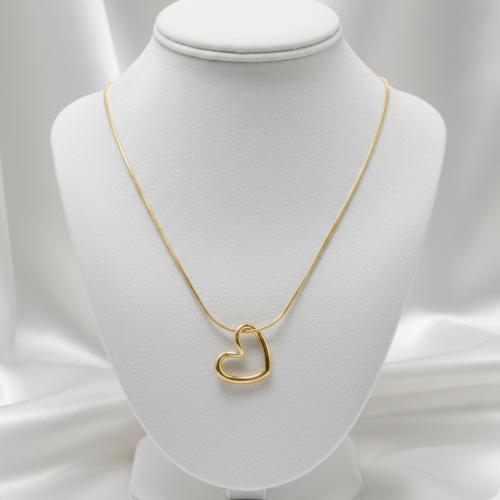 Alain two-tone necklace