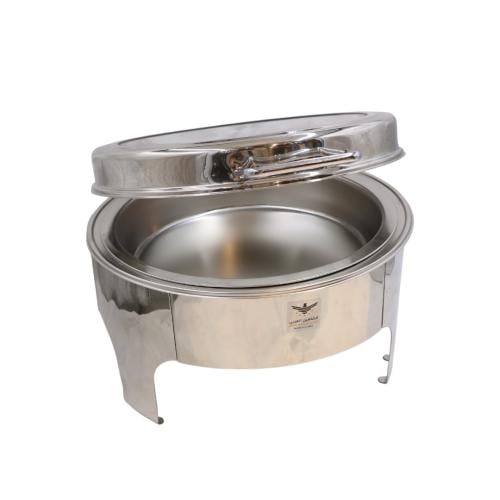 سخان سفندیش استيل مدور غطاء زجاج (SH2649)