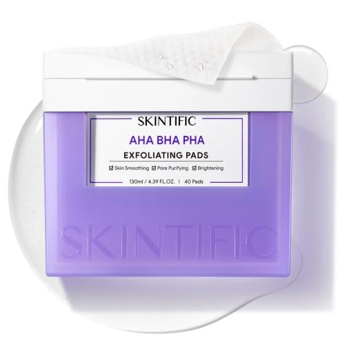 SKINTIFIC AHA BHA PHA Exfoliating Pads