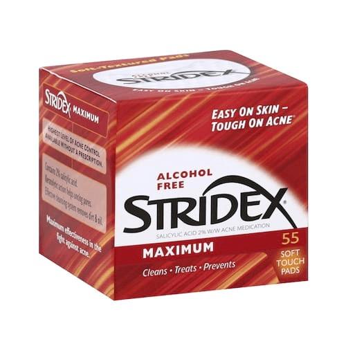 مناديل علاج حب الشباب-Stridex Maximum Soft Touch P...