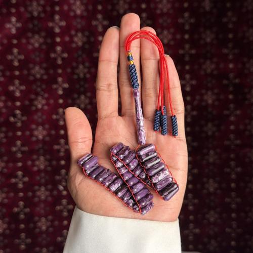 بكلايت يونانية معرق بنفجسي