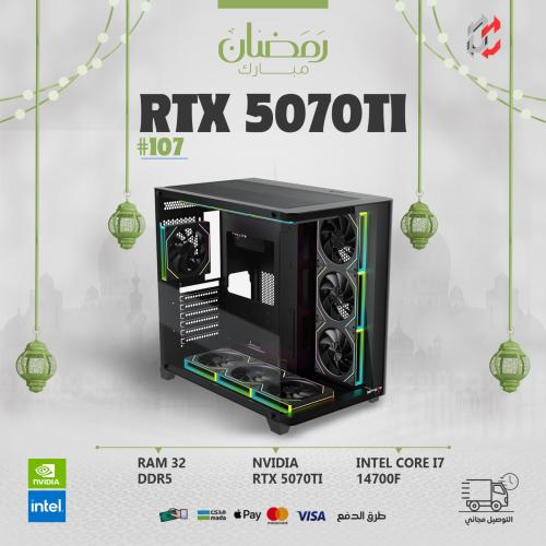 CORE I7 14700F RTX 5070TI RAM 32 DDR5