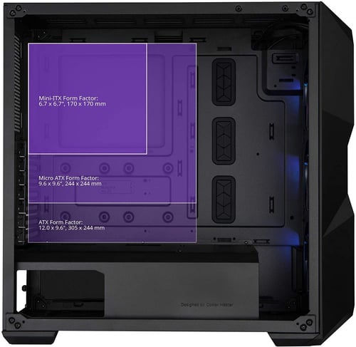 CASE masterbox td500 mesh RGB