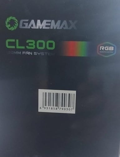 GAMEMAX CL300 120MM FAN RGB