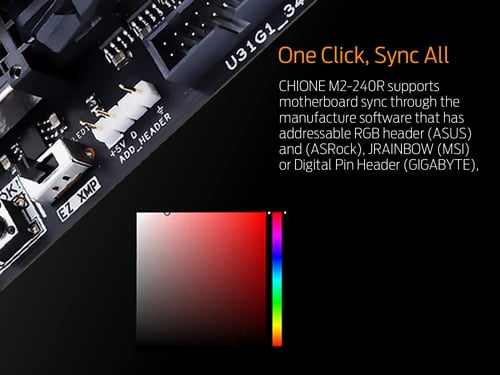 مبرد GAMDIAS CHIONE M2-240R