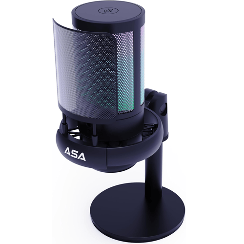 مايك اسود ASA SQUADCAST1002 PS5