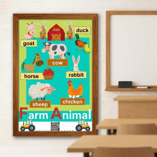 Farm Animal (60x40)cm