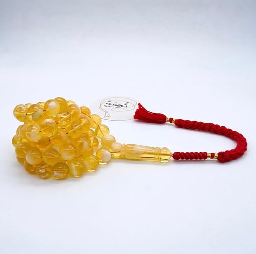Amber ceramic with honey 0024