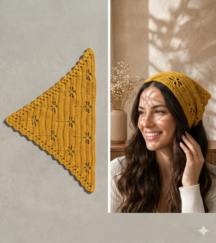 بندانة "شموس اليعسوب" (Dragonfly Sun Bandana)