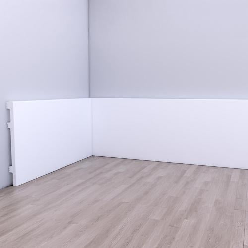 نعلة فايبر طول 2.40 متر ارتفاع 15 سم ابيض S-150