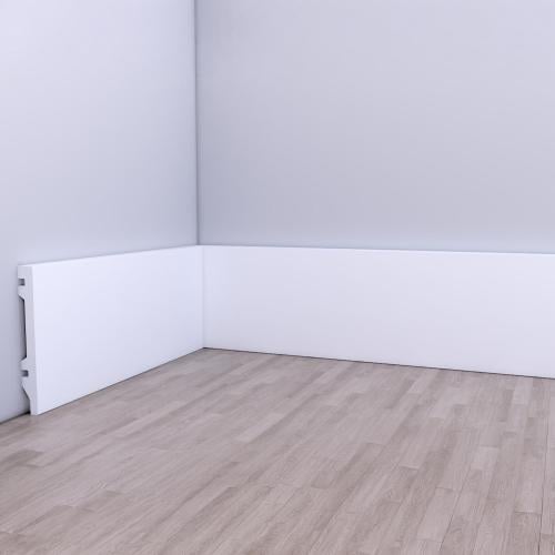نعلة فايبر طول 2.40 متر ارتفاع 12 سم ابيض G-120