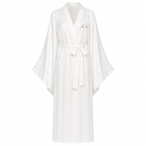 The Forever Luxe Robe – Front Initials