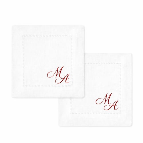 Initial Linen Napkin – Set (2)