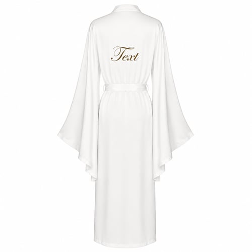 The Forever Luxe Robe – Back Embroidery