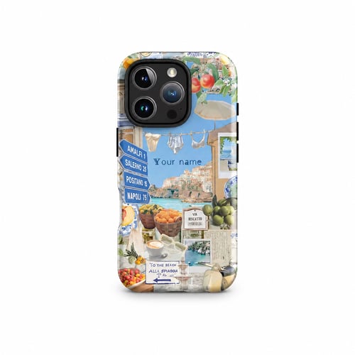 Amalfi Summer Personalized Case