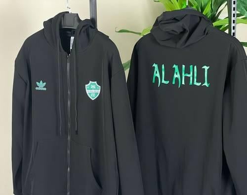 جاكيت الاهلي السعودي الجديد اللون الاسود