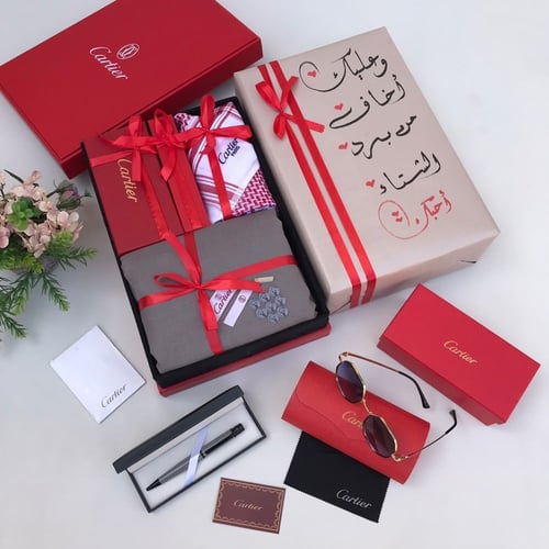 بكس نسائي شتوي مع بوكس هديه