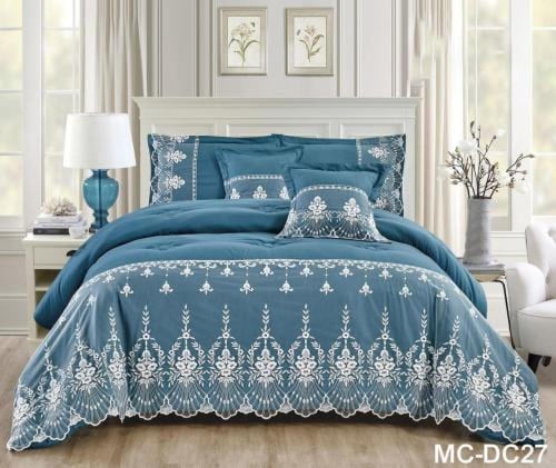 لحاف نفرين 6 قطع منفوخ دانتيل