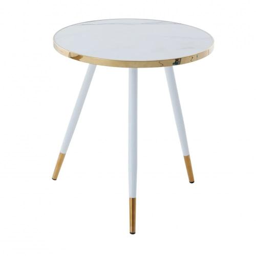 طاوله ارجل حديد وسطح خشب