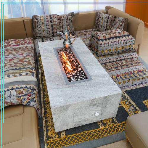 منقل طاولة بديل الرخام