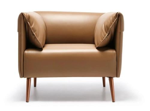 كرسي كنب مفرد جلد