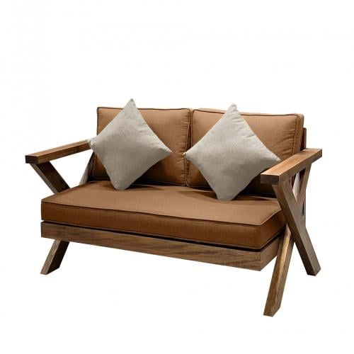 كرسي شخصين خشب