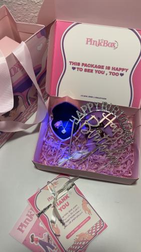 Pink box for Eid