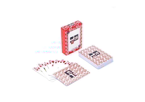 ورق 52 بلوت (أحمر) - 3 حبات