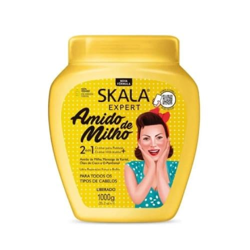 ساكالا كريم بالنشا لترطيب واصلاح الشعر 1000 ج