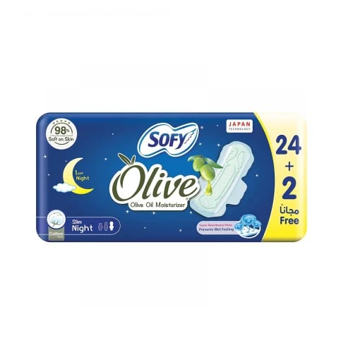 Sofi sanitary towel Lily with olives moisturizer 2...