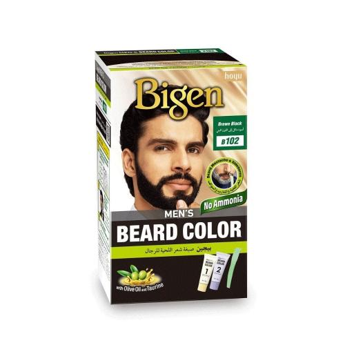 بيجون سبيدي صبغه شعر اللحية للرجال 102اسود بني