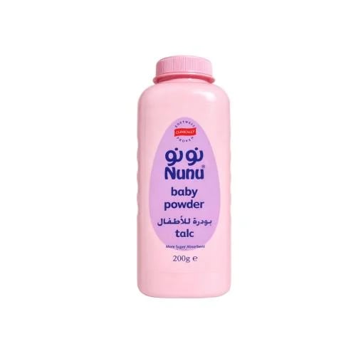 Nunu baby powder pink 200ml