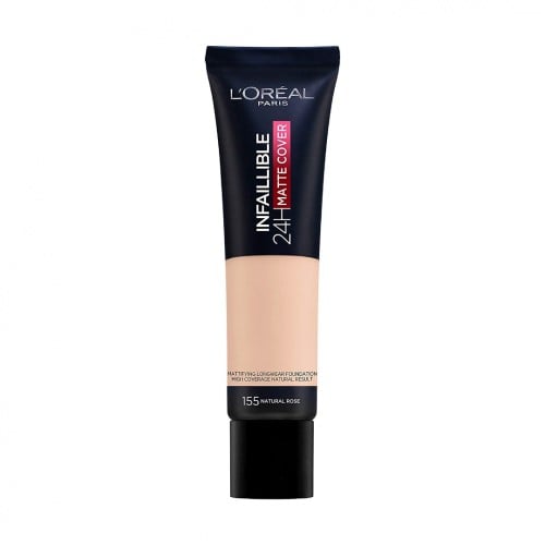 لوريال ميك اب كريم اساس انفاليبل كوفر 155