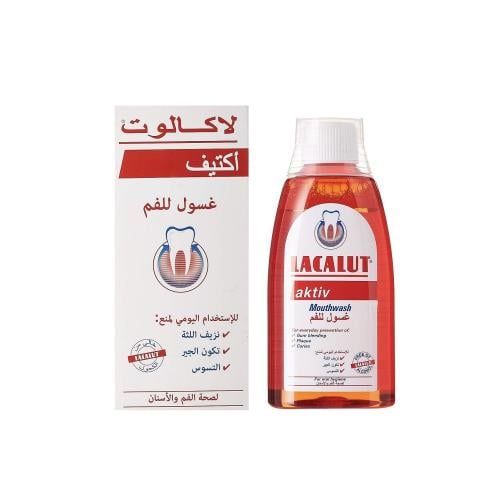 لاكالوت اكتيف غسول فم 300 م