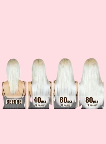 Medium Ash Brown 20 psc / 50 gram / 20 inch length