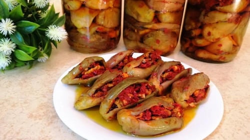 مكدوس شامي بلمسة سعودية – بارد | 500 جرام