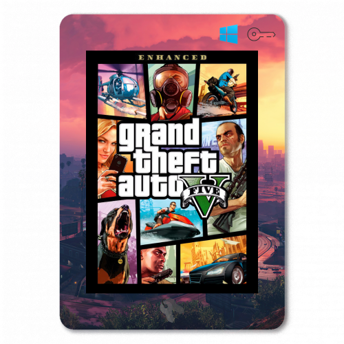 قراند 5 - GTA V Enhanced (للبي سي PC)