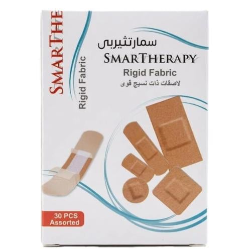 سمارت ثيرابي لصقات جروح ذات نسيج قوي - 30 قطعة