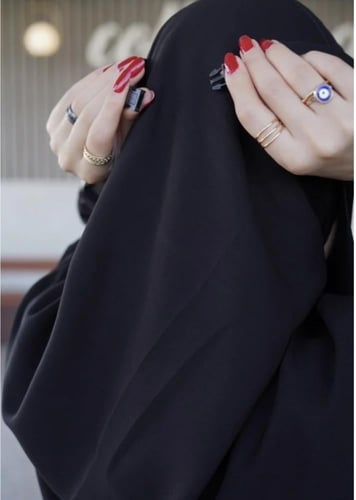 نقاب وسط (مشبك)