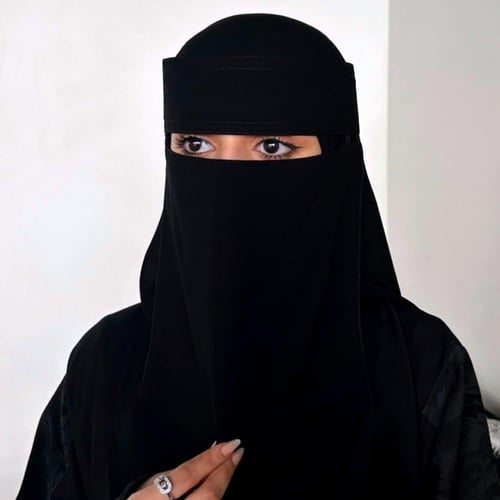 نقاب مطاط دبل