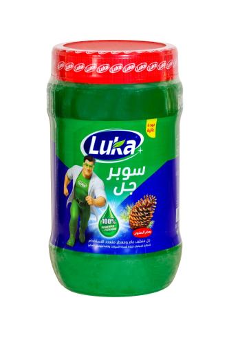 جل منظف لوكا برائحة زيت الصنوبر 12عبوة*1كيلو