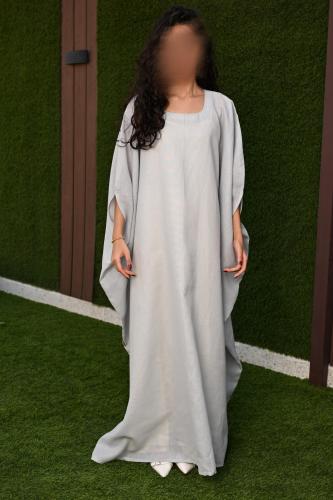 Gray Indian Linen