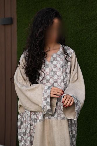 Indian linen jalabiya
