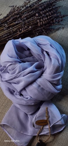 Lavender-colored headscarf SKD003