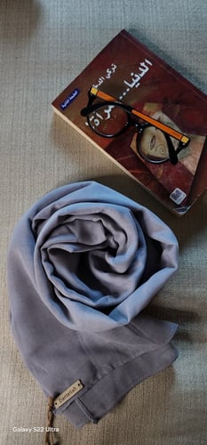 Gray rock color hijab SKD004